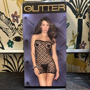 Black Fishnet Dress